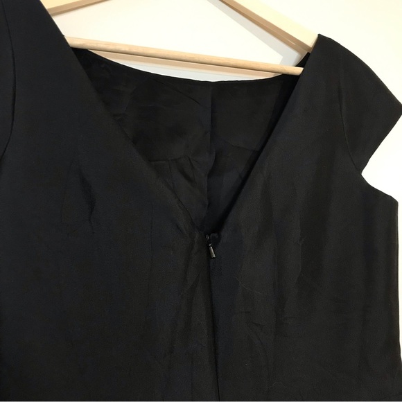 Talbots black silk blend dress - Picture 7 of 10